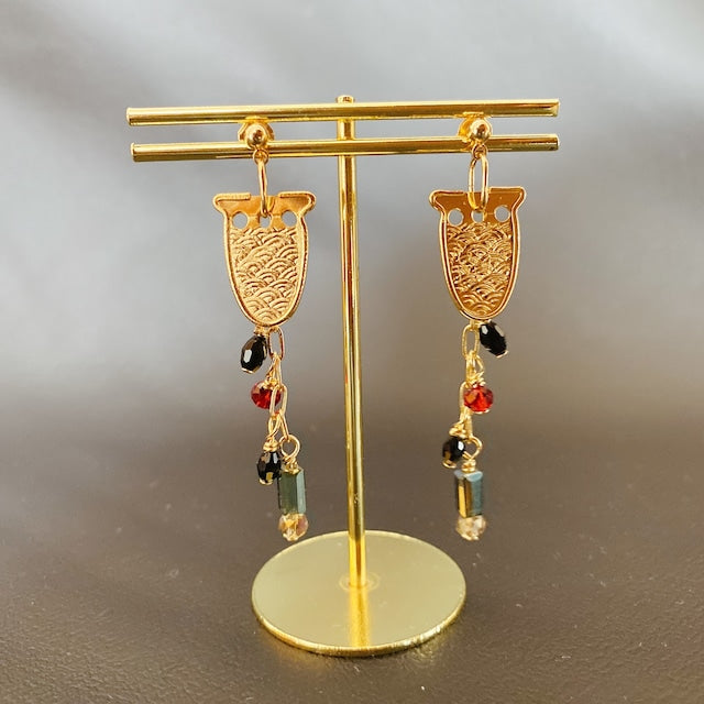 Kohaze Mai earrings / こはぜ舞 ピアス イヤリング