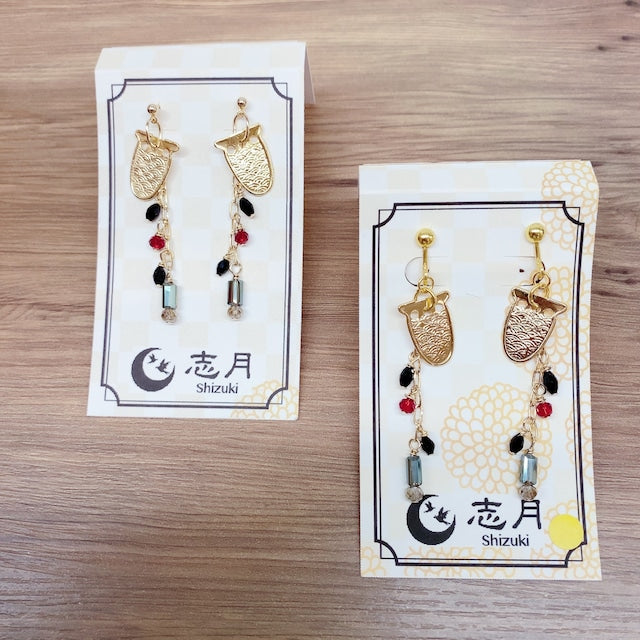 Kohaze Mai earrings / こはぜ舞 ピアス イヤリング